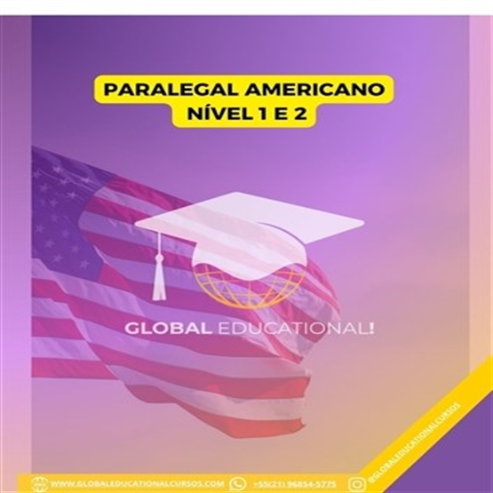 PARALEGAL AMERICANO: NÍVEL 1 E 2 - ABRIL 2025