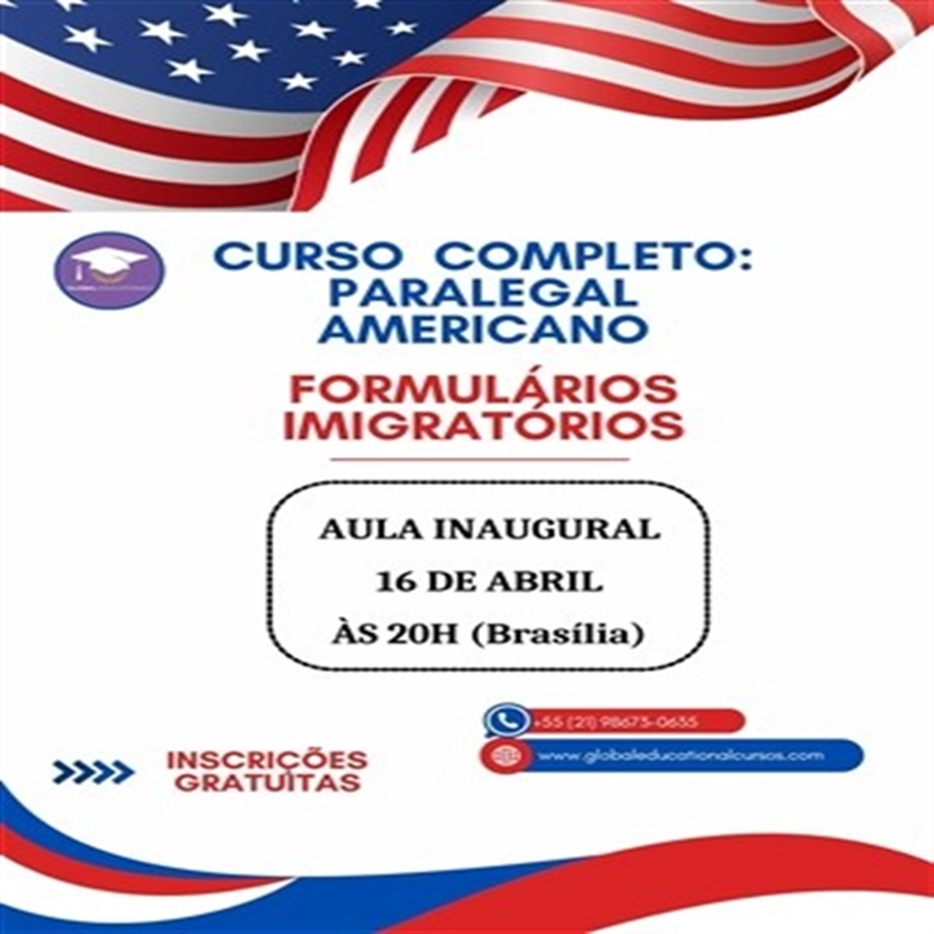 AULA INAUGURAL - PARALEGAL AMERICANO 2025